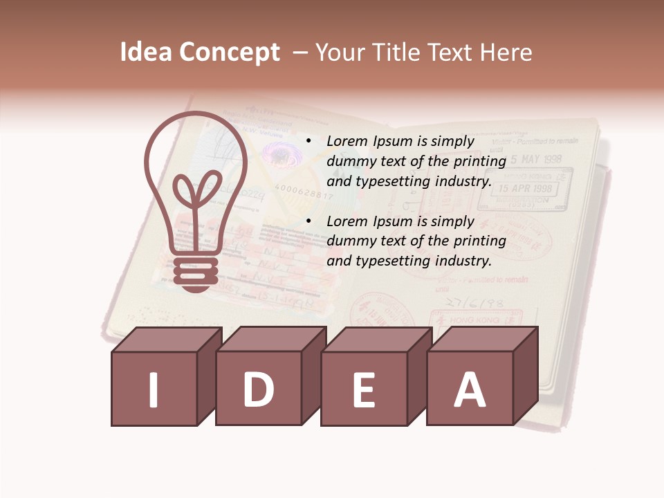 Asia Border Japan PowerPoint Template