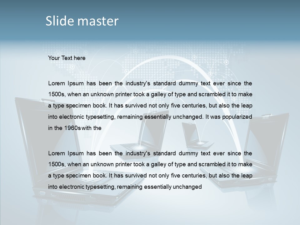 Link Electronic Mobility PowerPoint Template