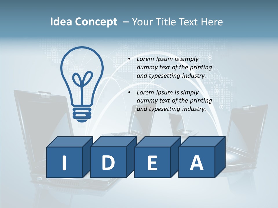 Link Electronic Mobility PowerPoint Template