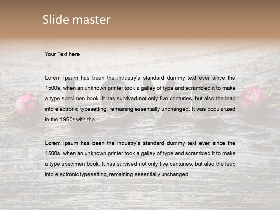 Gift Festive Profile PowerPoint Template