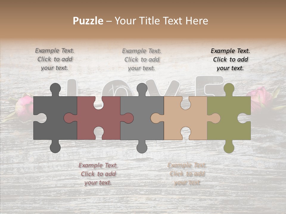 Gift Festive Profile PowerPoint Template