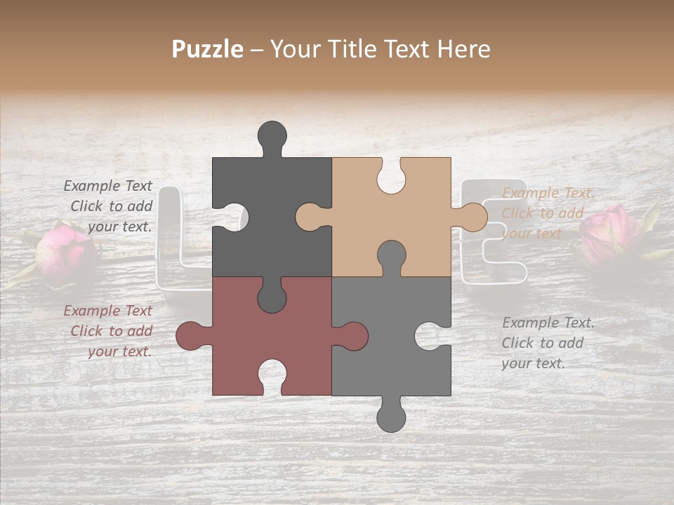 Gift Festive Profile PowerPoint Template