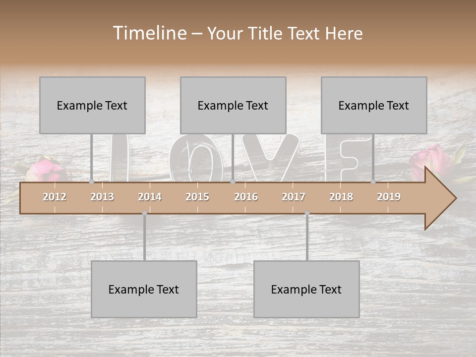 Gift Festive Profile PowerPoint Template