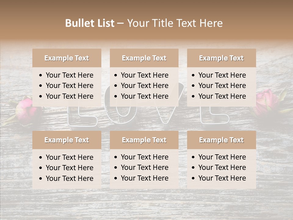 Gift Festive Profile PowerPoint Template