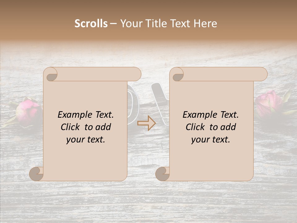 Gift Festive Profile PowerPoint Template