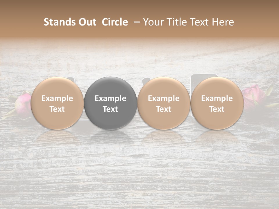 Gift Festive Profile PowerPoint Template