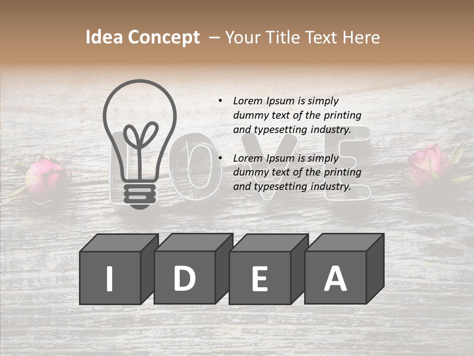 Gift Festive Profile PowerPoint Template