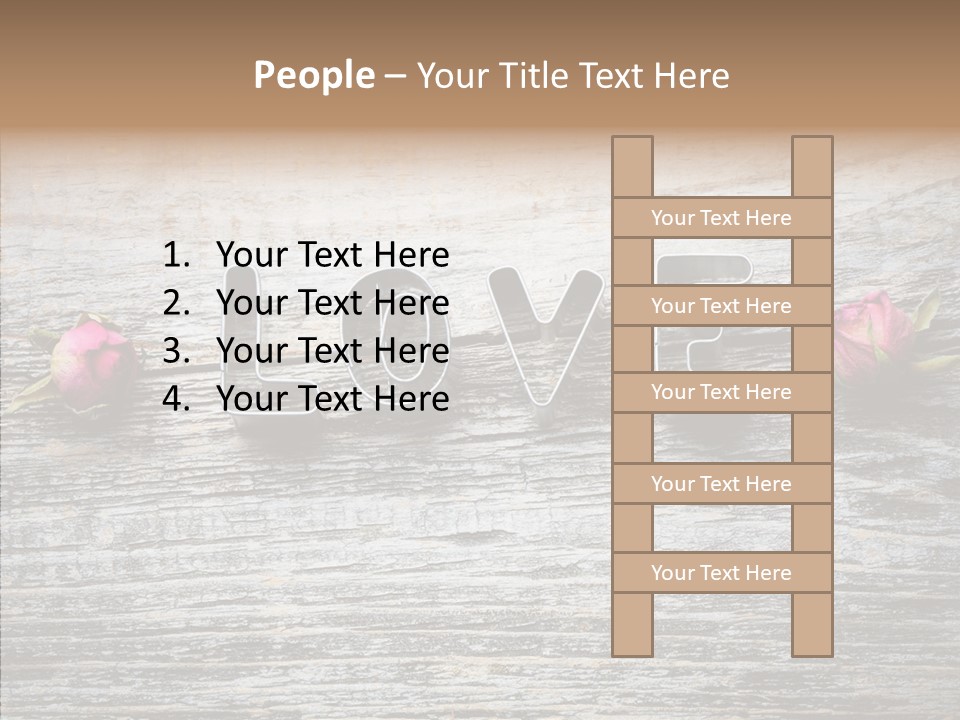 Gift Festive Profile PowerPoint Template