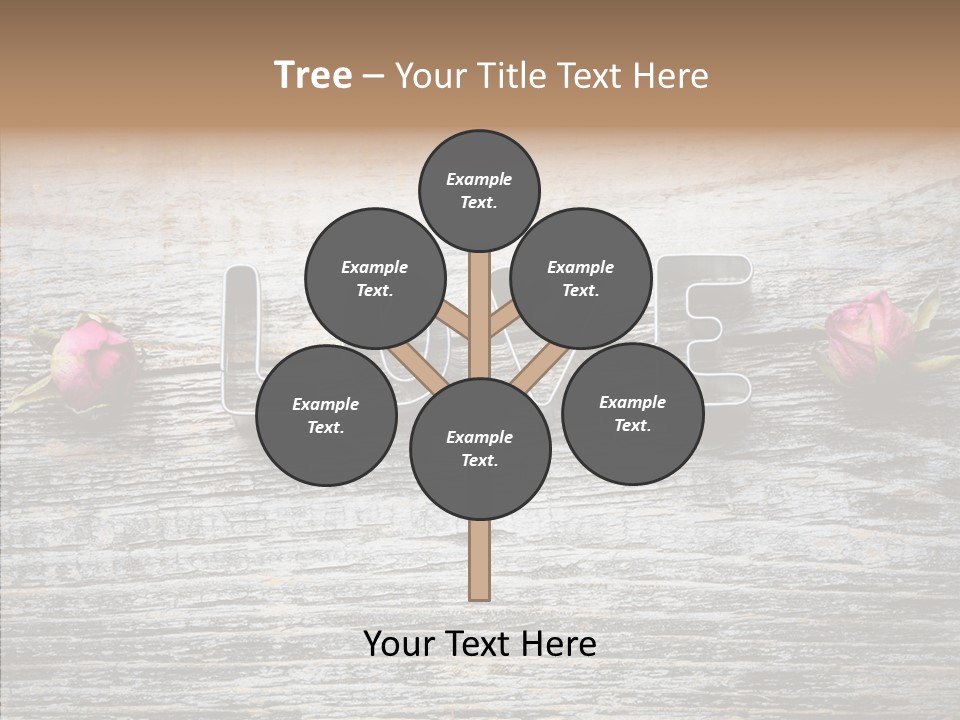 Gift Festive Profile PowerPoint Template