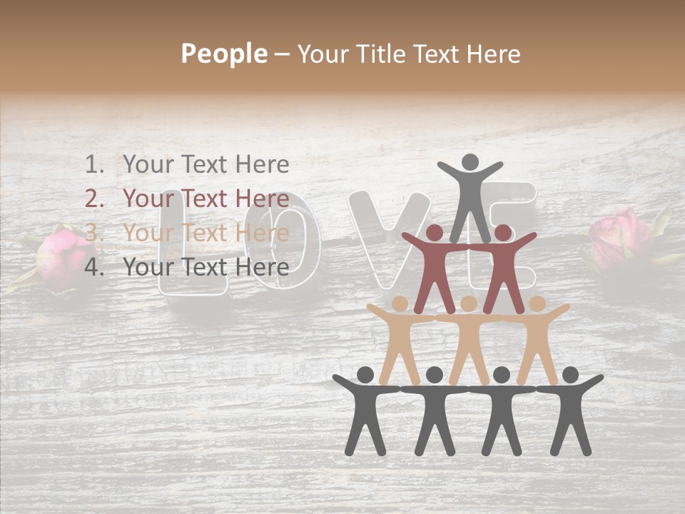 Gift Festive Profile PowerPoint Template