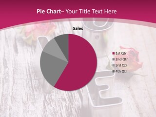 Ornament Pink Cutter PowerPoint Template