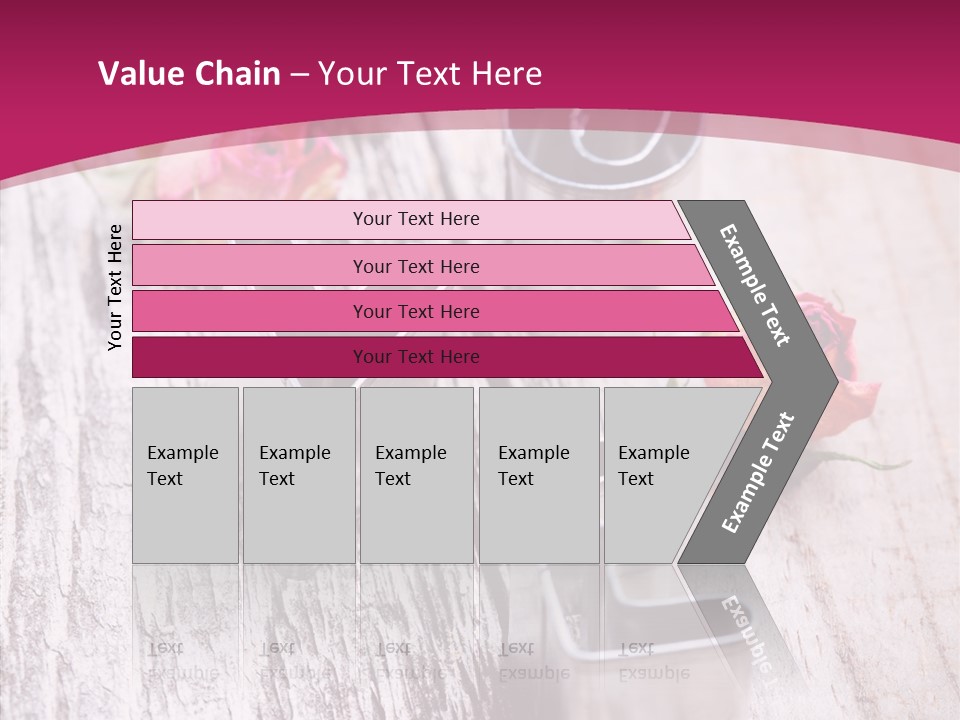 Ornament Pink Cutter PowerPoint Template