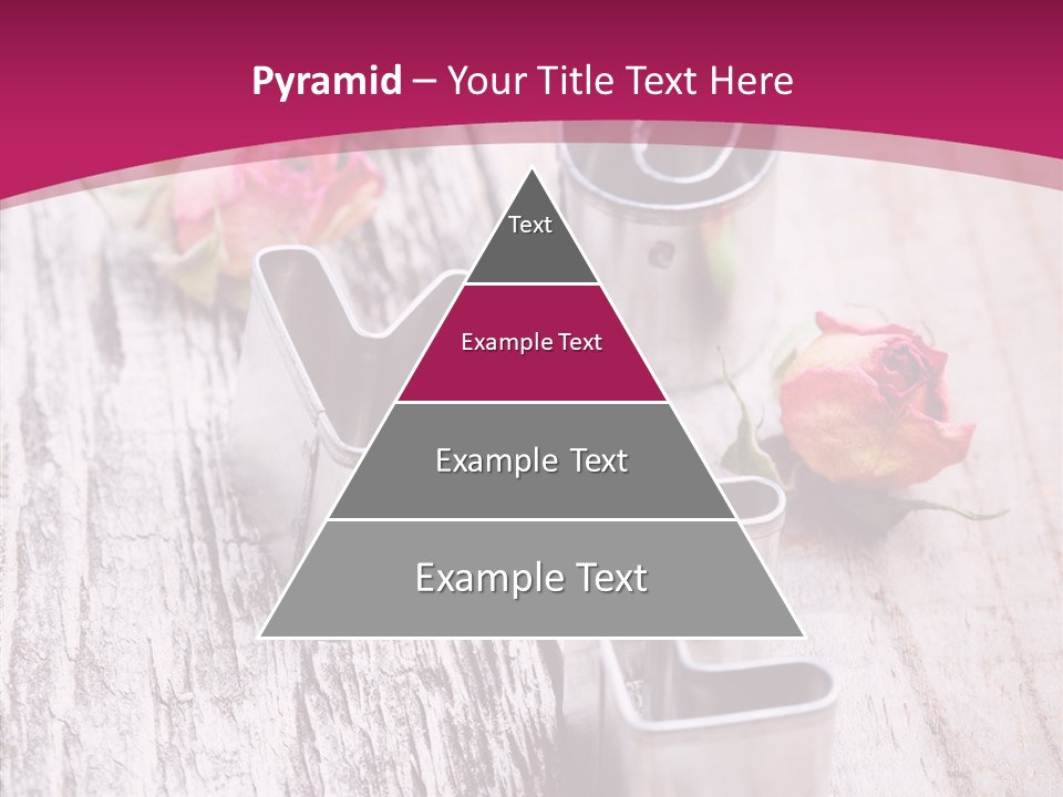 Ornament Pink Cutter PowerPoint Template