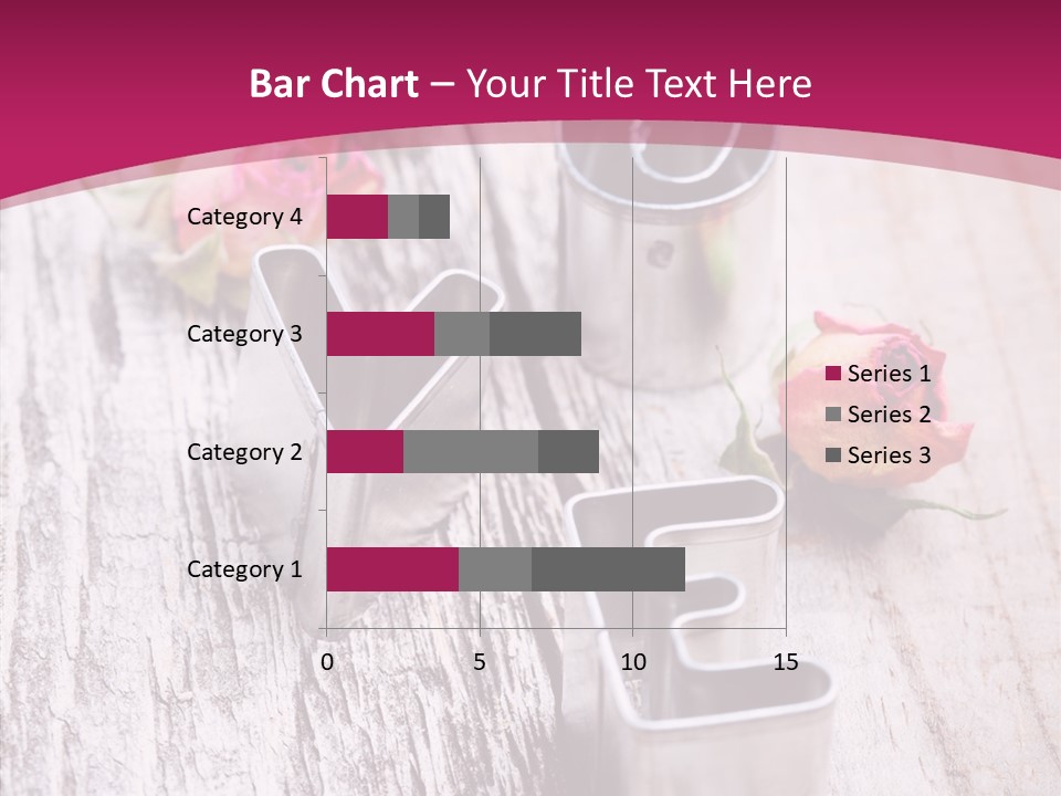 Ornament Pink Cutter PowerPoint Template