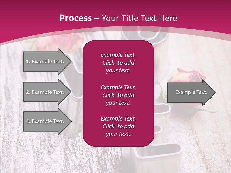Ornament Pink Cutter PowerPoint Template