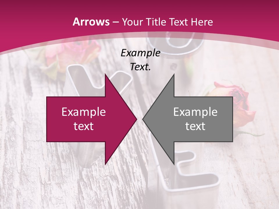 Ornament Pink Cutter PowerPoint Template