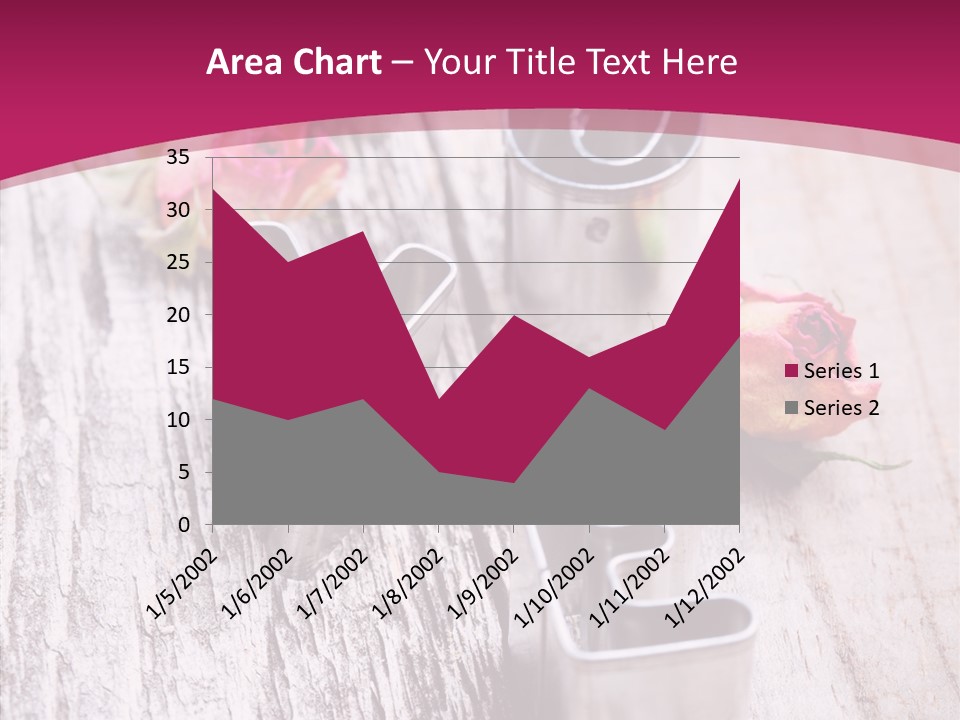 Ornament Pink Cutter PowerPoint Template