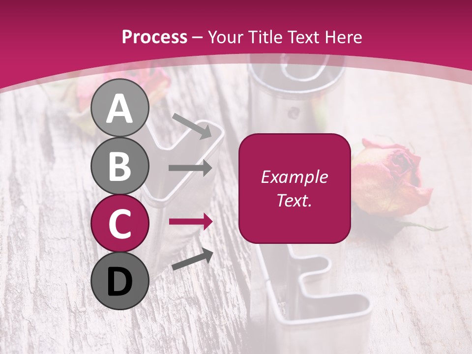 Ornament Pink Cutter PowerPoint Template