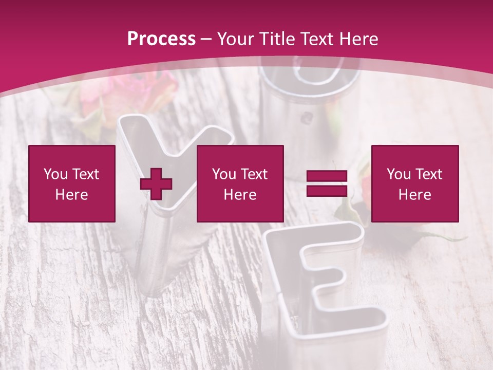 Ornament Pink Cutter PowerPoint Template