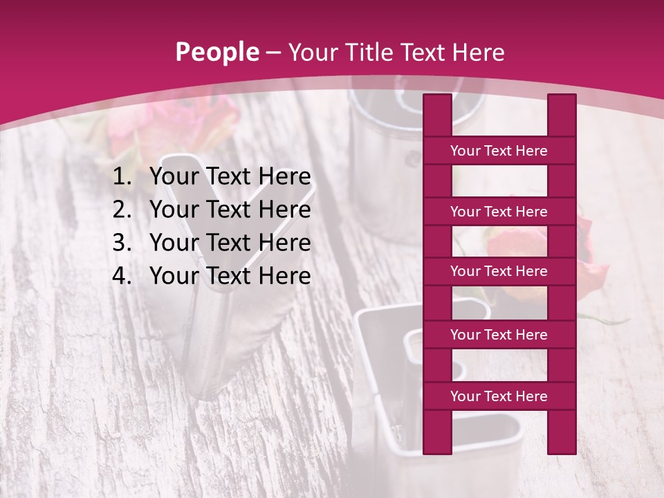 Ornament Pink Cutter PowerPoint Template