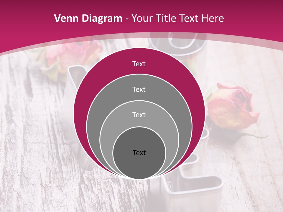 Ornament Pink Cutter PowerPoint Template