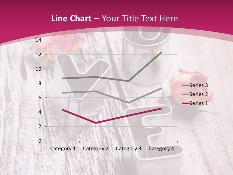 Ornament Pink Cutter PowerPoint Template