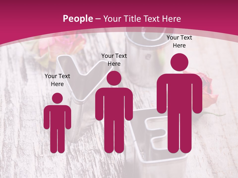 Ornament Pink Cutter PowerPoint Template