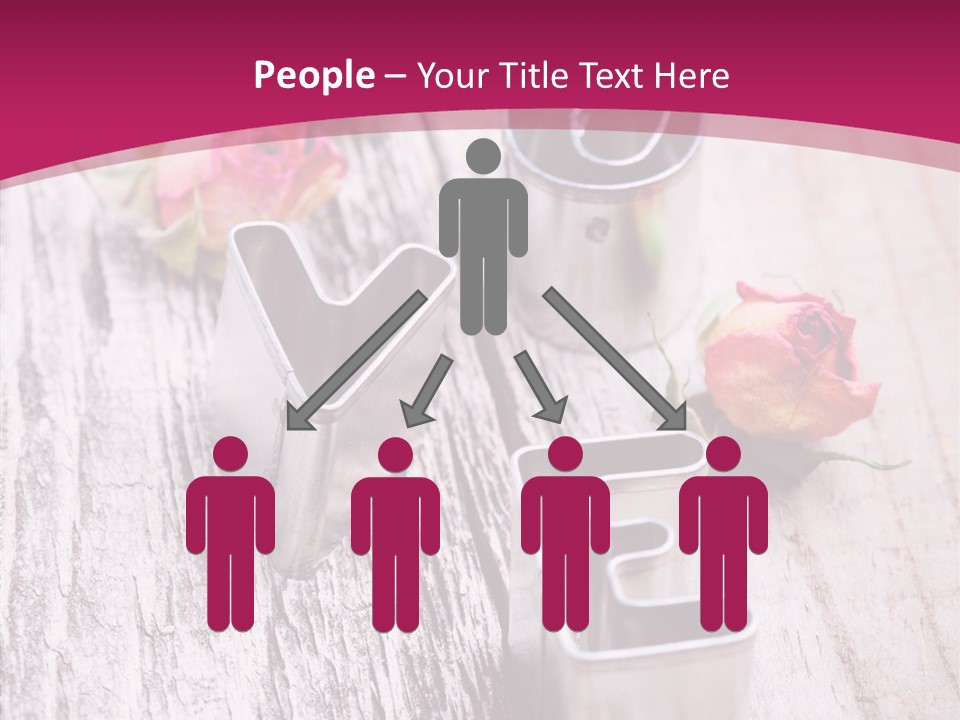 Ornament Pink Cutter PowerPoint Template