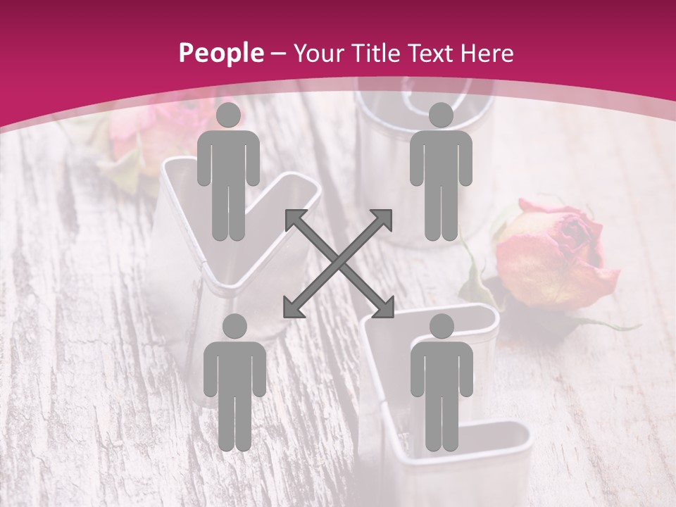 Ornament Pink Cutter PowerPoint Template