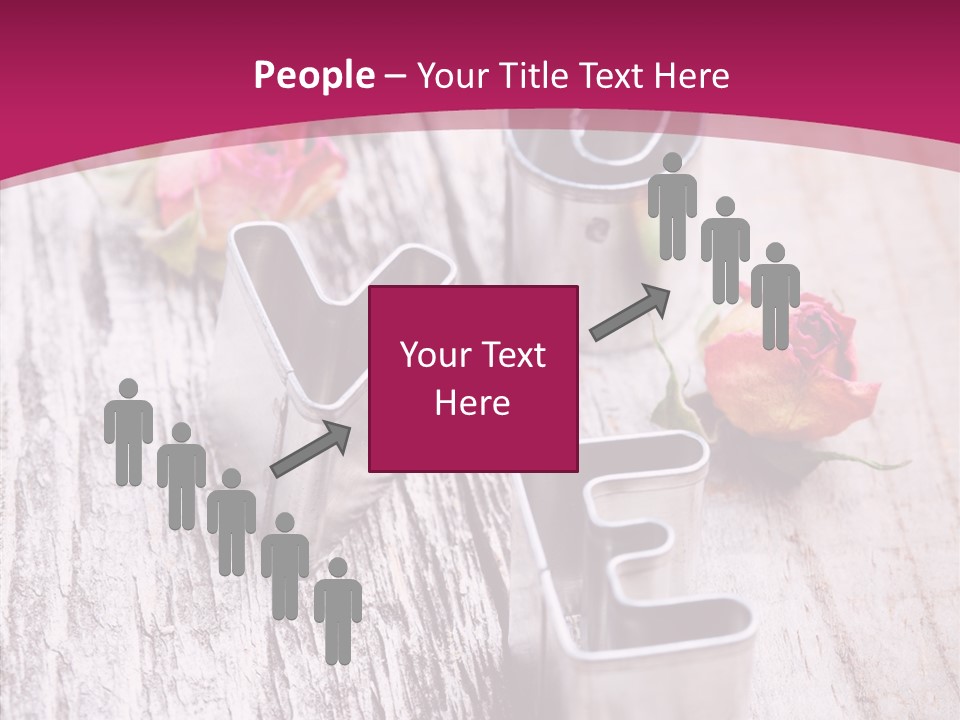 Ornament Pink Cutter PowerPoint Template