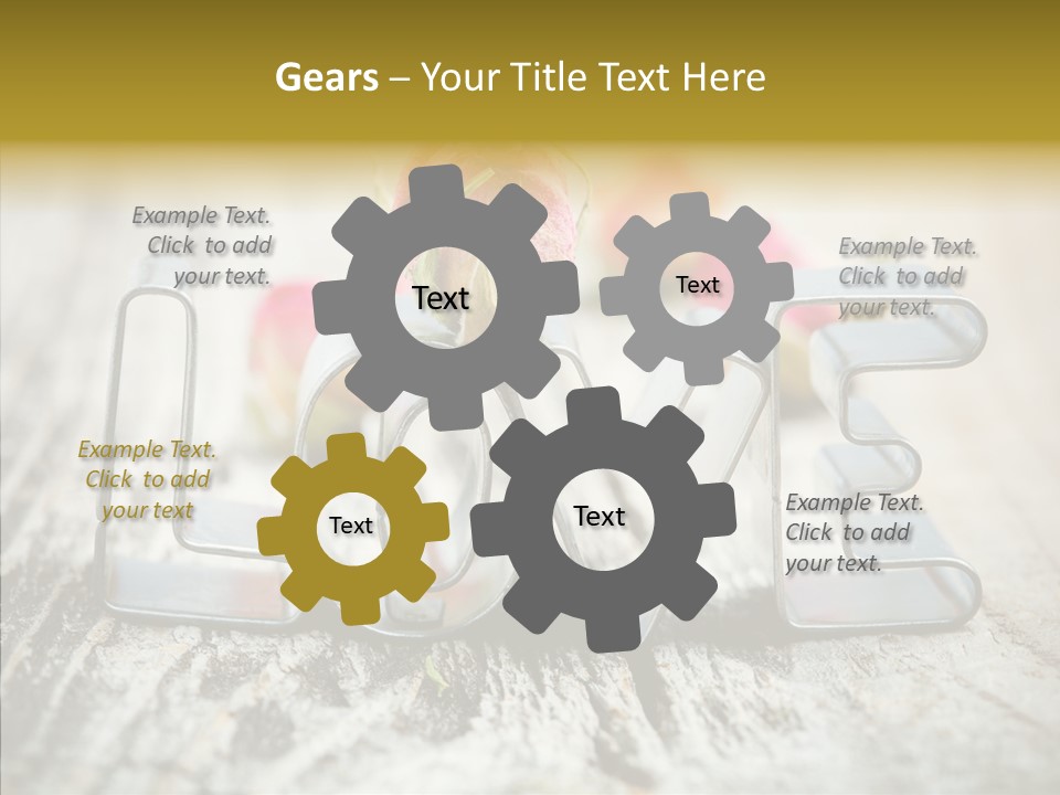 Wood Cooking Festive PowerPoint Template