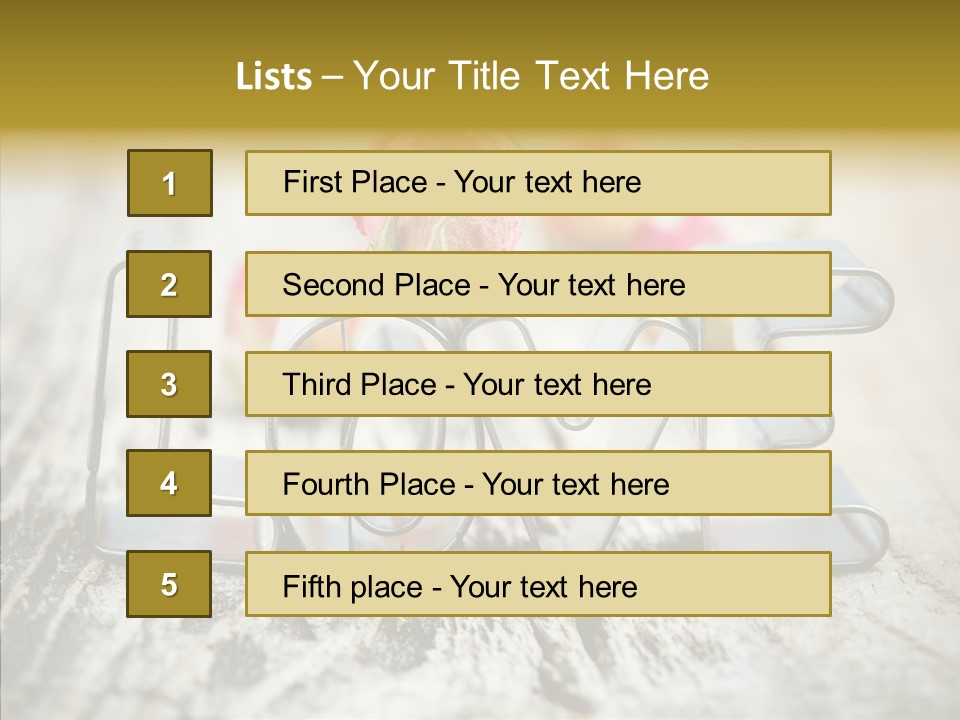 Wood Cooking Festive PowerPoint Template
