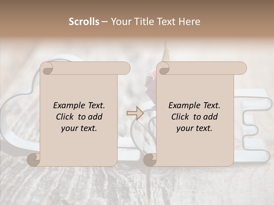 Valuable Window Historic PowerPoint Template