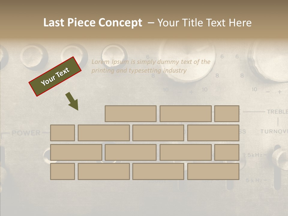 Retro Amp Seventies PowerPoint Template