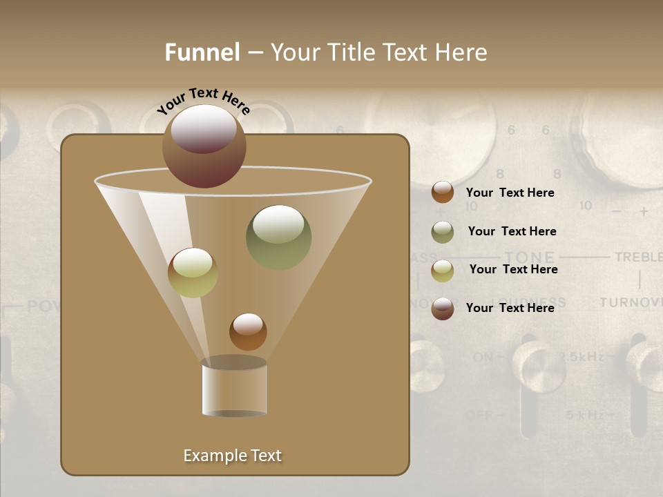 Retro Amp Seventies PowerPoint Template