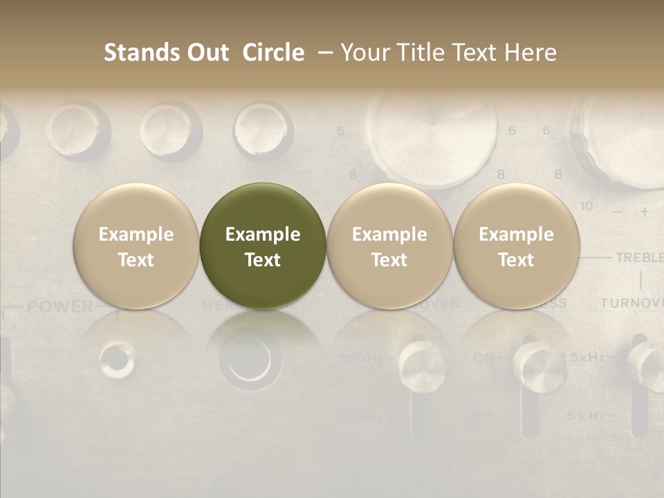 Retro Amp Seventies PowerPoint Template