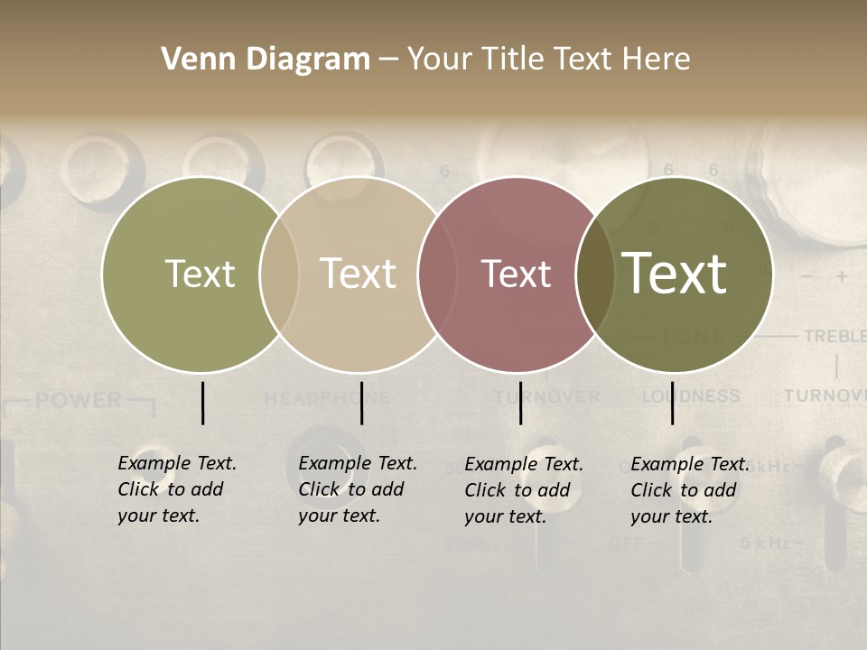 Retro Amp Seventies PowerPoint Template