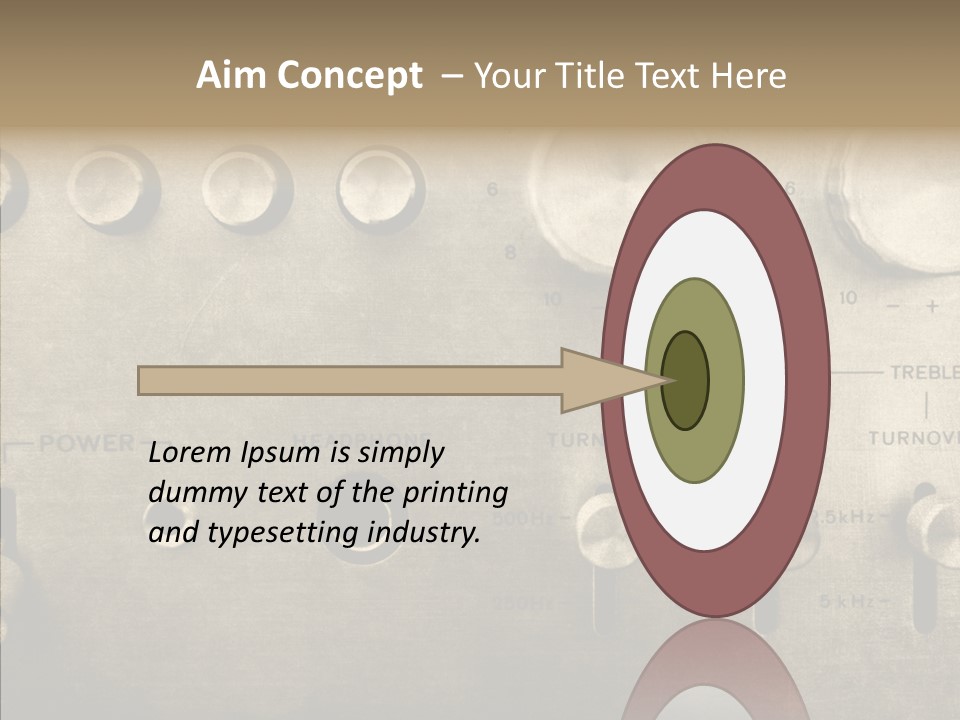 Retro Amp Seventies PowerPoint Template