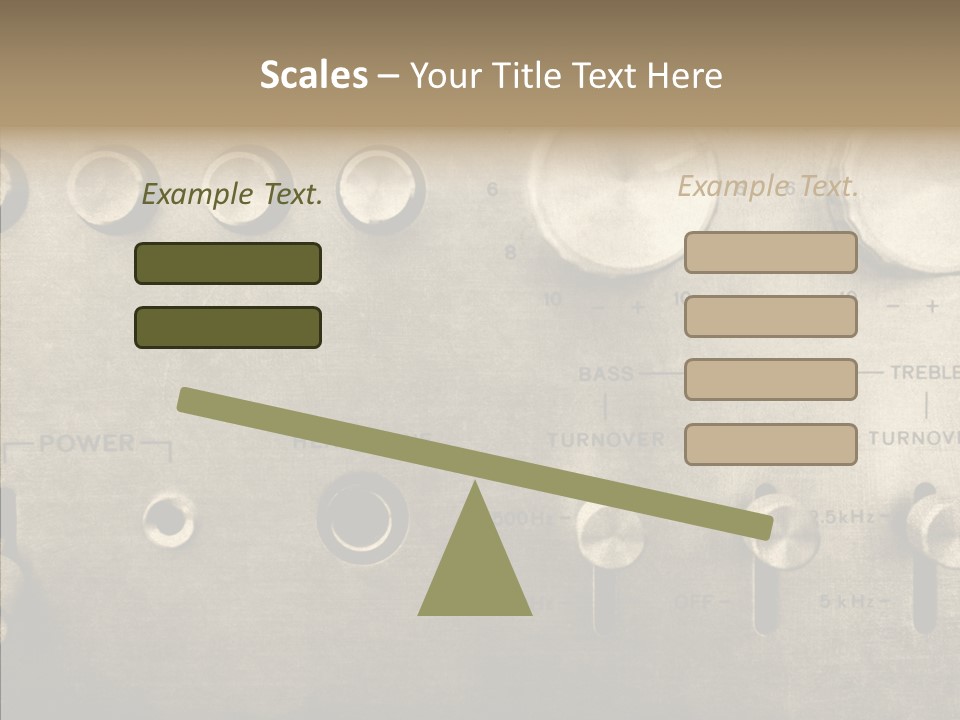 Retro Amp Seventies PowerPoint Template