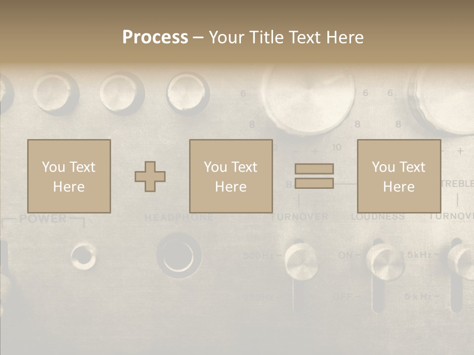 Retro Amp Seventies PowerPoint Template