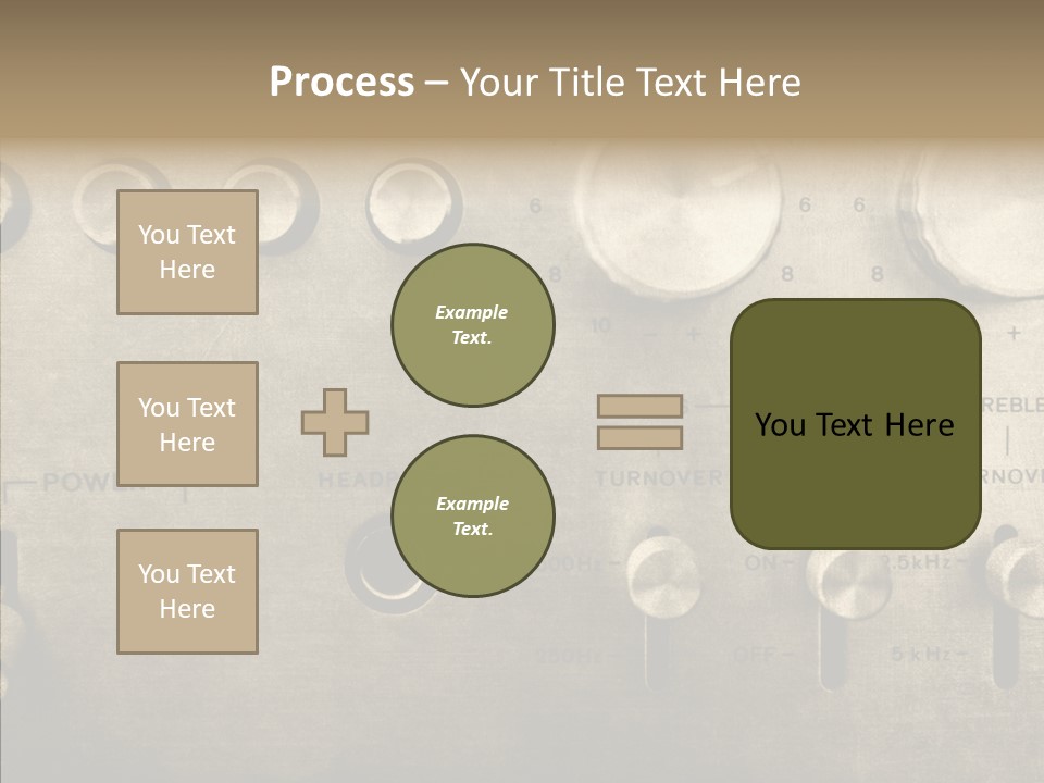 Retro Amp Seventies PowerPoint Template