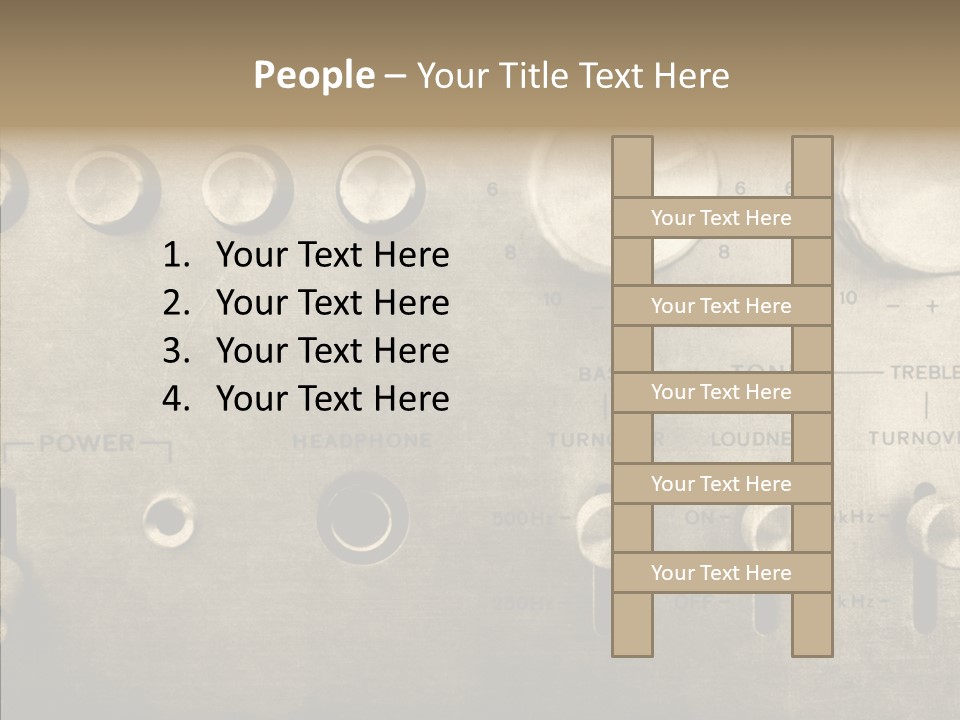 Retro Amp Seventies PowerPoint Template