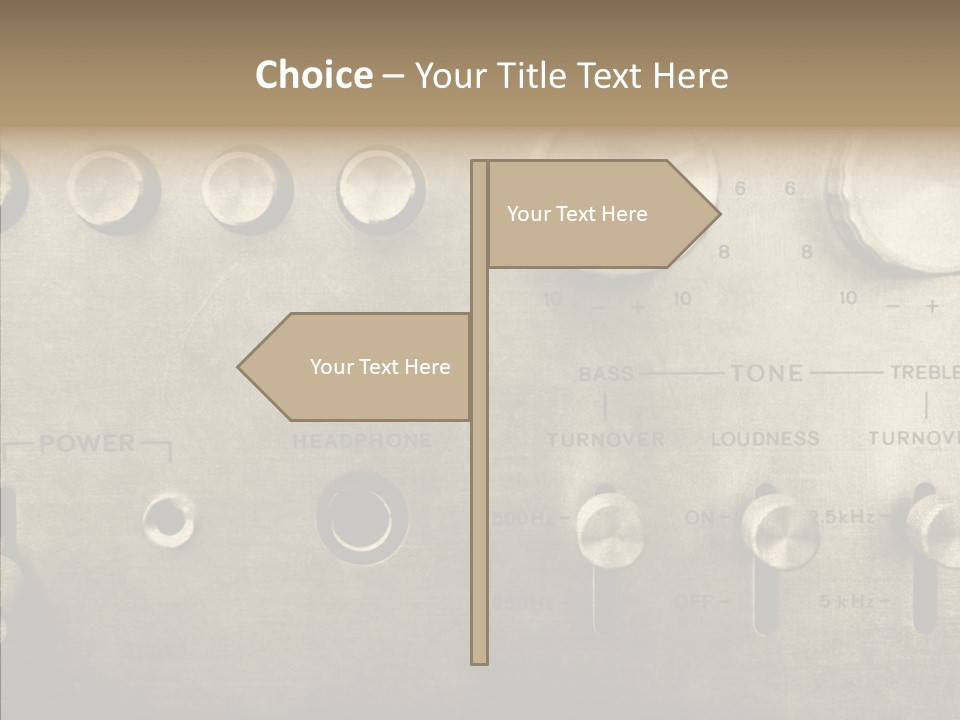 Retro Amp Seventies PowerPoint Template