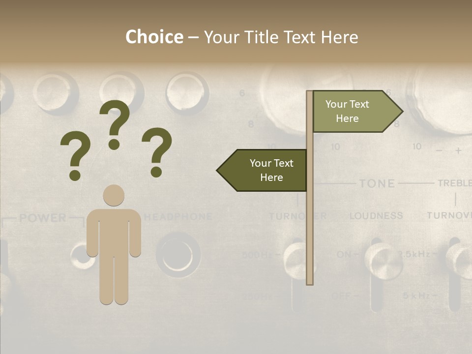 Retro Amp Seventies PowerPoint Template