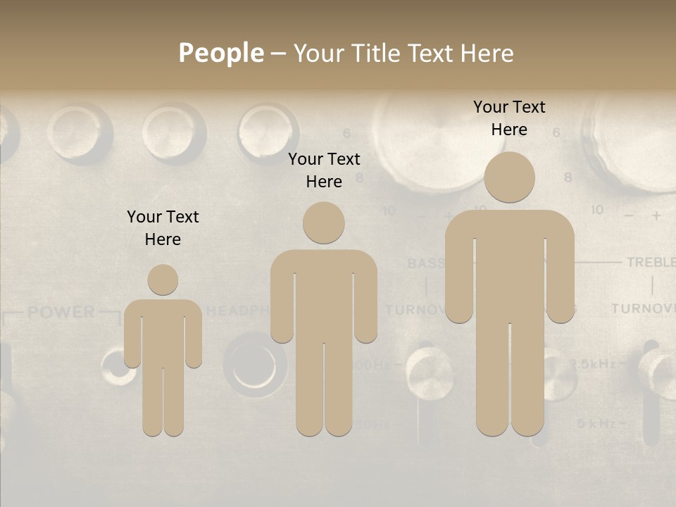 Retro Amp Seventies PowerPoint Template