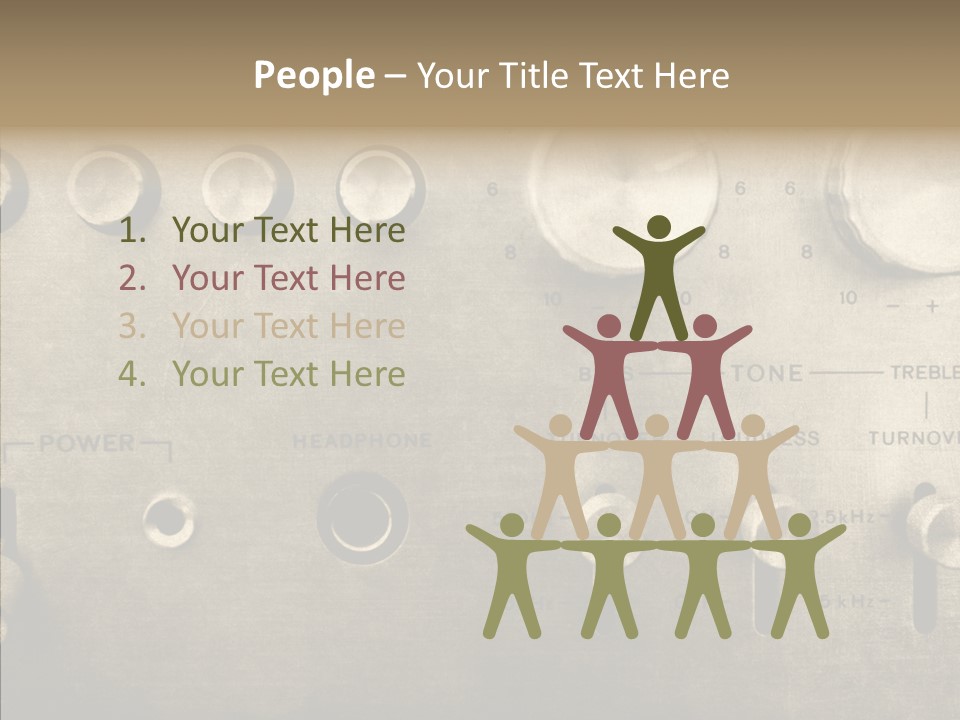 Retro Amp Seventies PowerPoint Template
