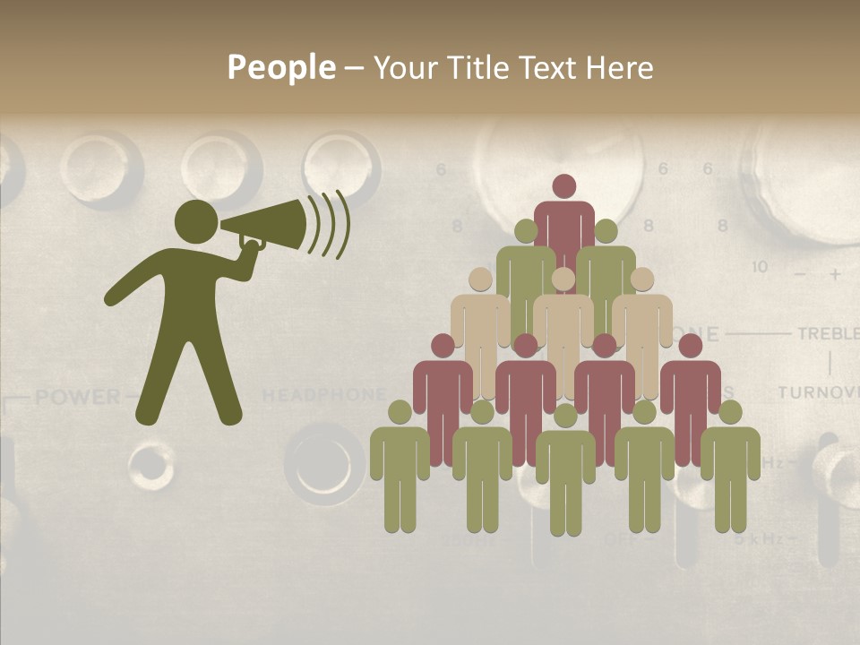 Retro Amp Seventies PowerPoint Template
