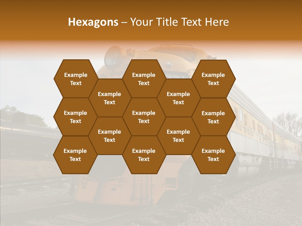 Light Funnel Tracks PowerPoint Template