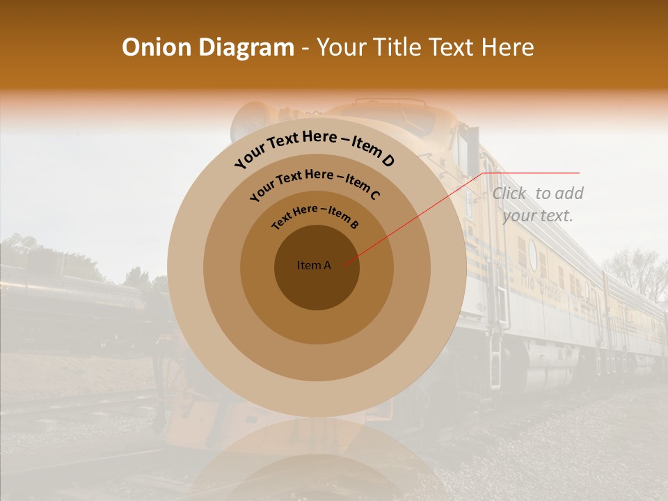 Light Funnel Tracks PowerPoint Template