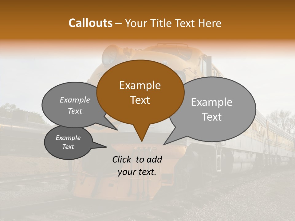 Light Funnel Tracks PowerPoint Template